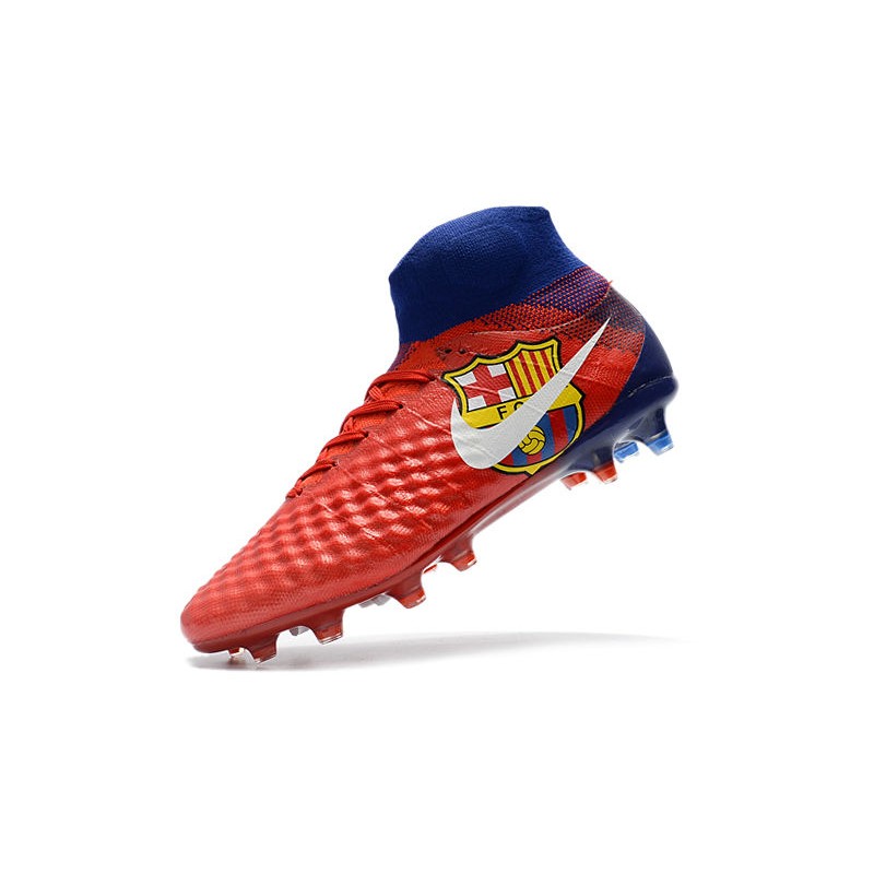 Nike Magista Obra II Elite DF FG Barcelona červeň